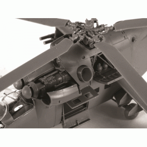 1:72 Сборная модель ZVEZDA Советский ударный вертолет Ми-24В/ВП "Крокодил", подарочный набор